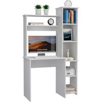 Escritorio Estante de Melamina Blanco 98cm