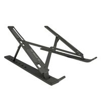 Soporte para Laptop metálico plagable 15.6"" plata