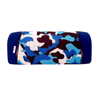Parlante/Radio Bluetooth Recargable Con Luces Lidimi S5386 Azul Marino