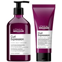 Shampoo en Gel 500ml + Crema Rizos Ondas LOreal Curl Expression