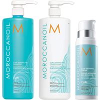 Shampoo Rizos Litro+ Acondicionador+ Crema Definidora Moroccanoil Curl