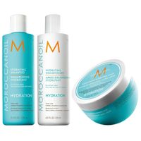 Shampoo 250ml + Acondicionador+ Mask Ultraligera Moroccanoil Hydration