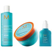 Shampoo Reparador 250ml + Mascarilla + Infusión Moroccanoil Repair