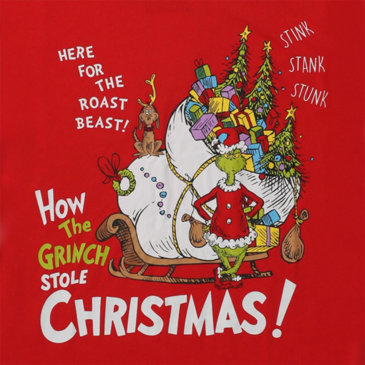 Polo Navideño Manga Corta The Grinch - Talla L