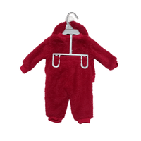 Conjunto Polera, Buzo y Gorro Santa claus - Papa Noel Talla 0/3 Meses