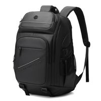 MOCHILA HOMBRE KAKA SERIES 0001 IMPERMEABLE URBANA VIAJE LAPTOP NEGRO