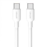 Cable U84 Type-C A Type-C 100w 1m Blanco