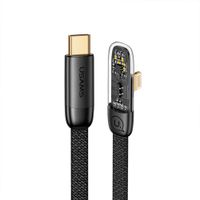 Cable Tejido Typec A Iphone 20w 1.2m Neg