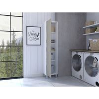 Mueble Aseo Laska - Blanco /Nacar