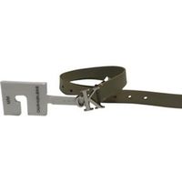 Cinturón o Correa de Cuero Calvin Klein para mujer - Beige - Talla S