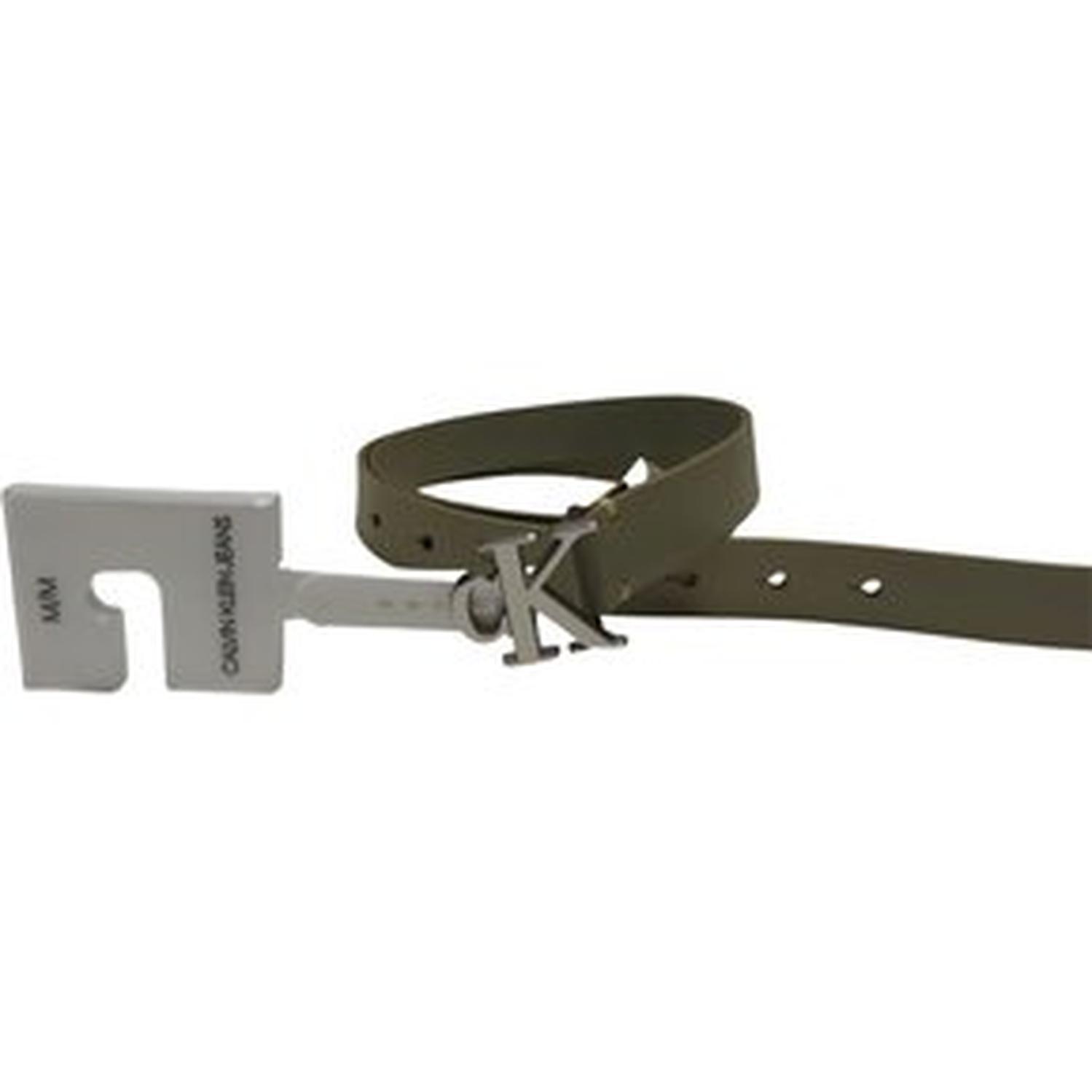 Cinturón o Correa de Cuero Calvin Klein para mujer - Beige - Talla S