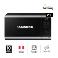 Horno Microondas Samsung MS23DG4504ATPE Cerámica Enamel 23L Negro/Gris