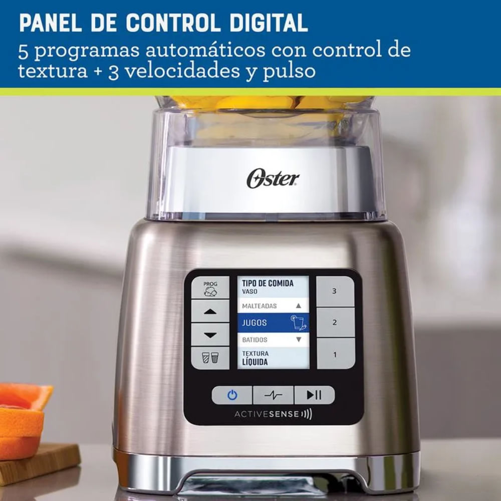 LICUADORA OSTER® ACTIVESENSE CON BLEND N GO BLSTTDGNBG