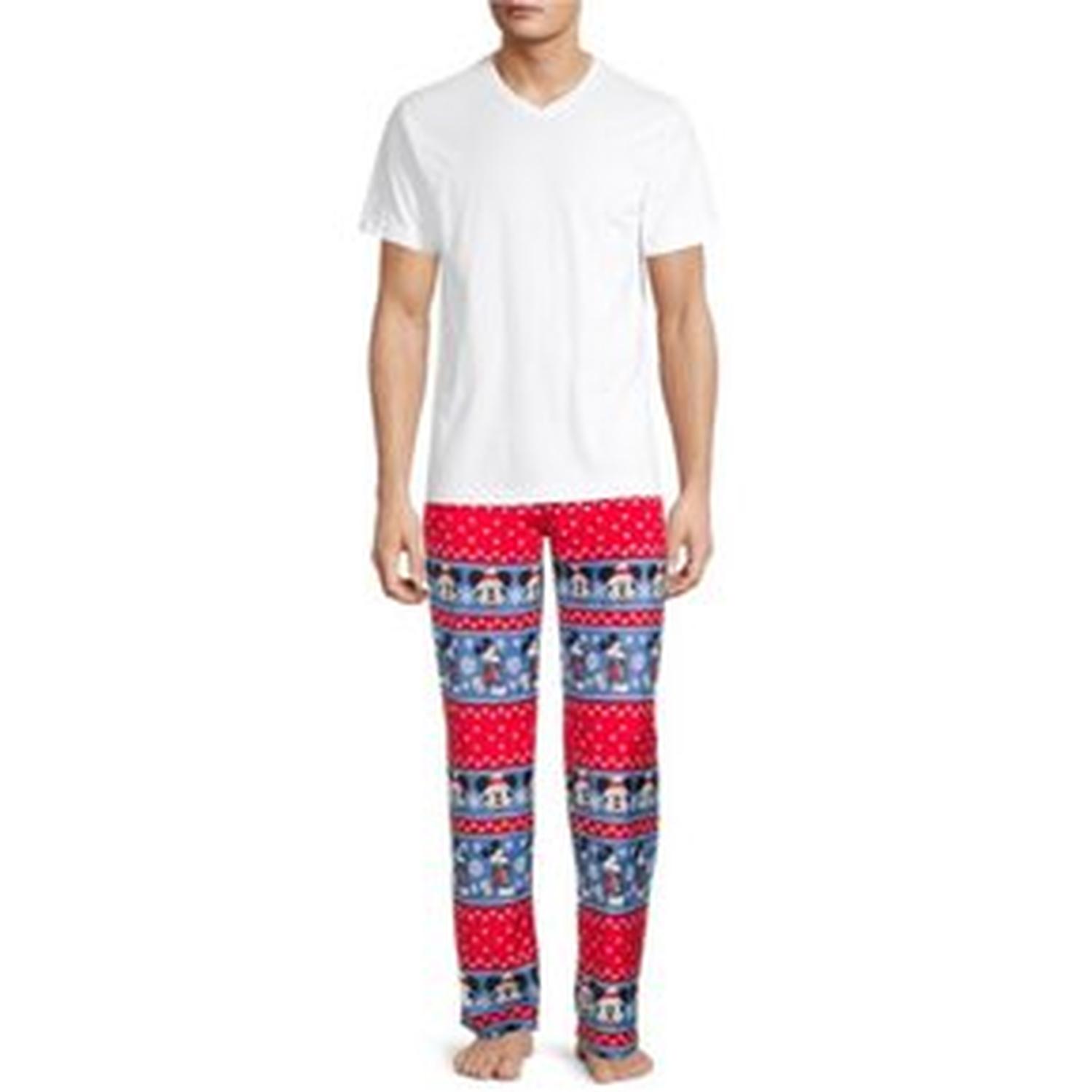 Pantalon Pijama Hombre de Mickey Mouse Navideño - Talla M