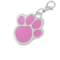 Placa O Dije Para Mascota - Rosa
