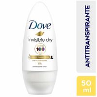 Desodorante en Roll On para Mujer DOVE Invisible Dry Frasco 50ml