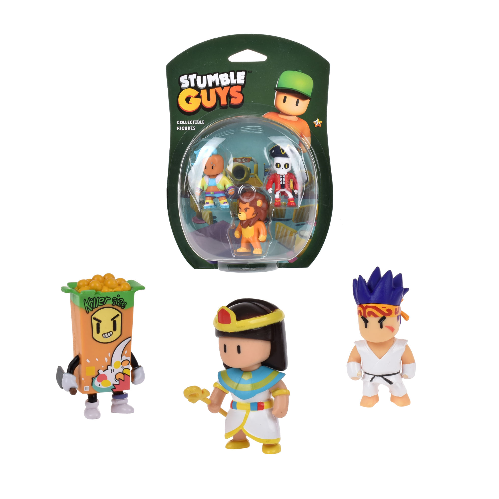 Figura Stumble Guys 32950 Pack3 de 5cm