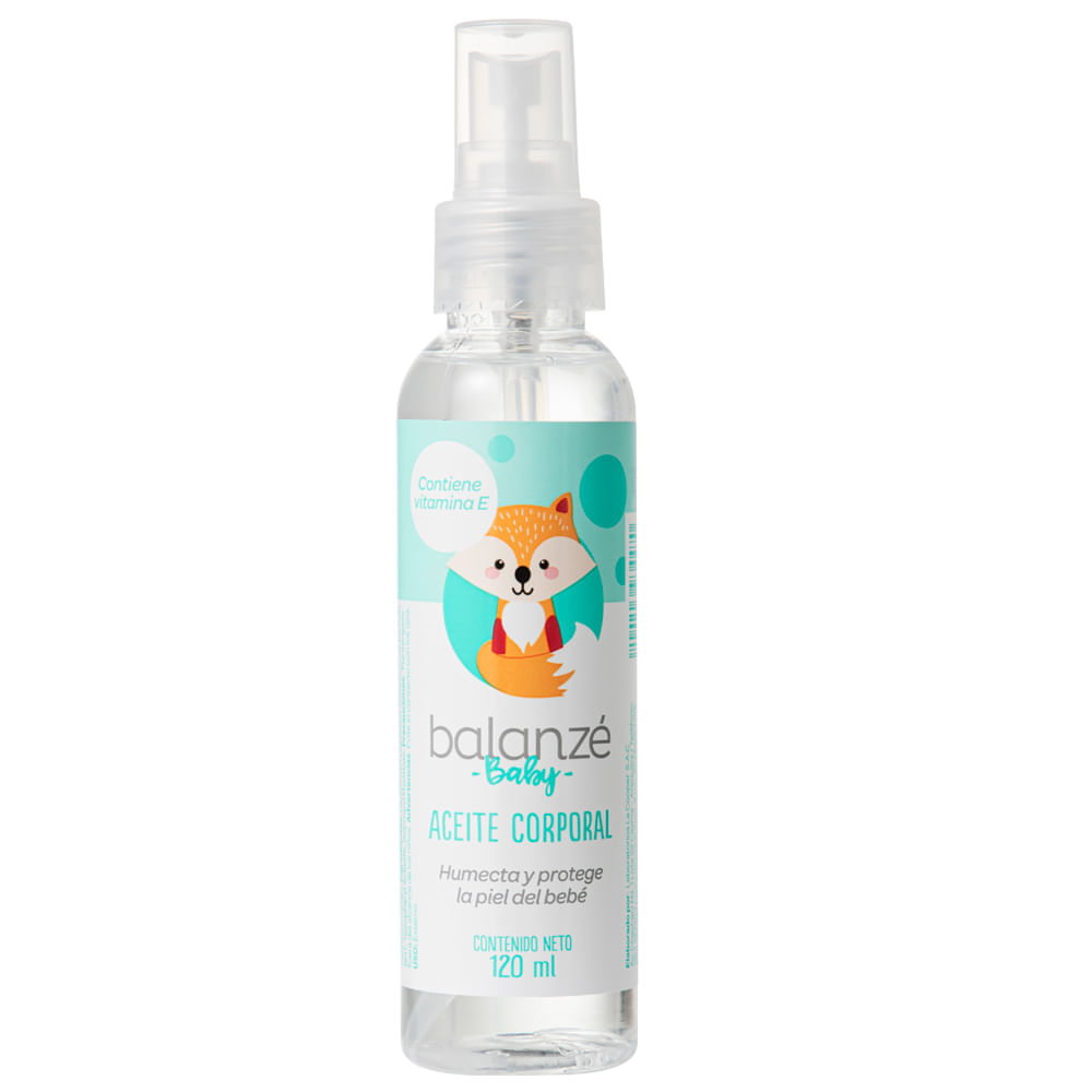 Aceite Corporal BALANZÉ BABY Frasco 120ml