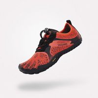 Saguaro - Zapatillas Niños Barefoot Chaser Fast I - Naranja - Talla 34
