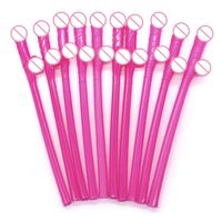 Set x 10 cañitas fucsias divertidas para despedida de soltera