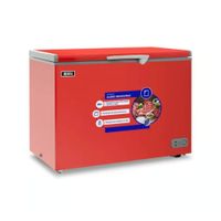 Congelador con tina de Acero Inoxidable de 340 litros TFI-3400WH - rojo