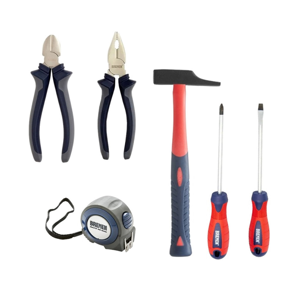 Set de 6 Herramientas para el Hogar Bremen CO-6904-001