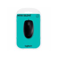 Mouse Logitech M110 Silent Optico Usb Black