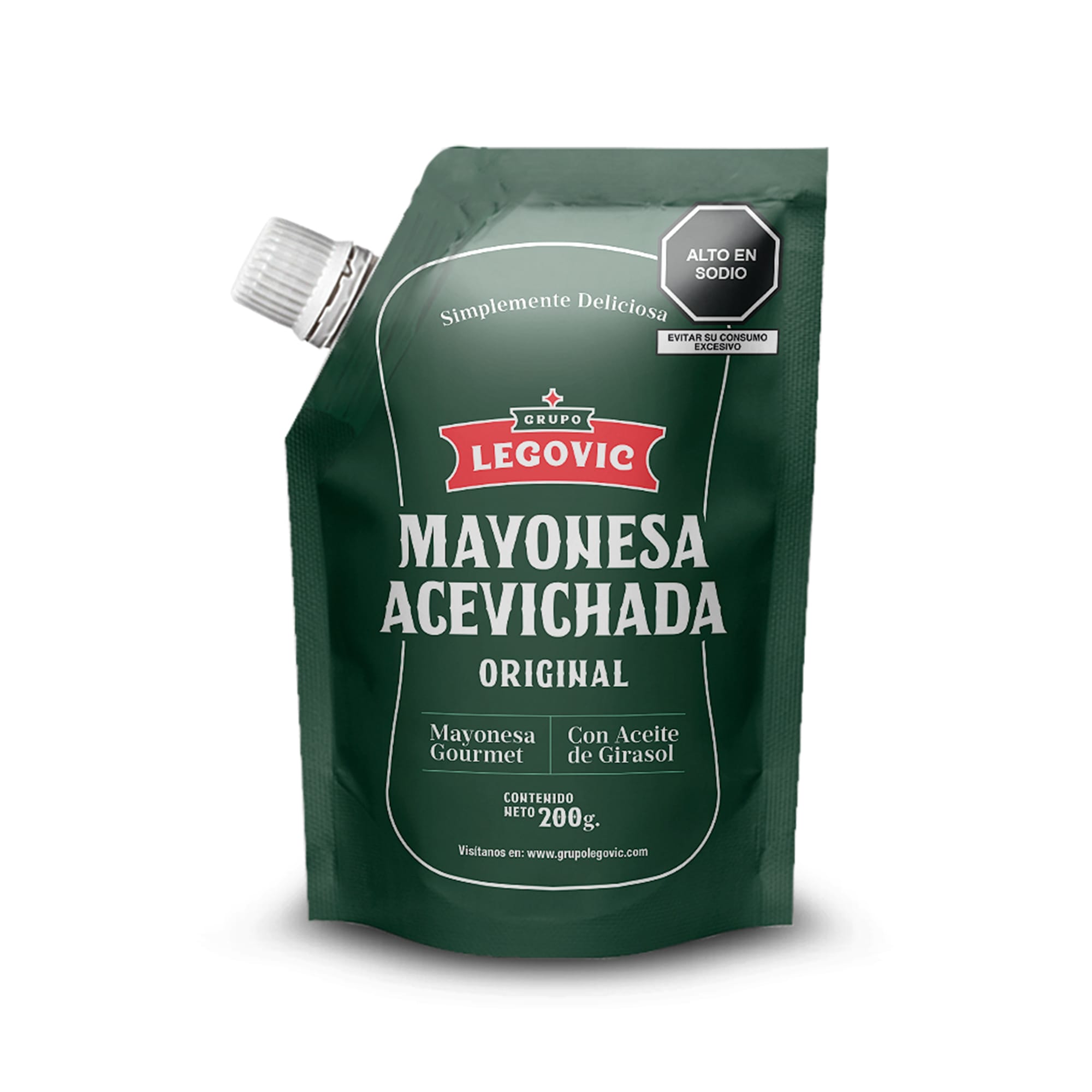 Mayonesa Acevichada LEGOVIC Original Dopyack 200g