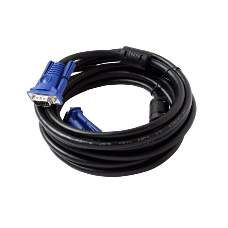CABLE VGA A VGA 15MTS 15 PINES DOBLE FILTRO MACHO A MACHO