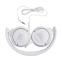 JBL Tune 500 Blanco, sonido Pure Bass, Headset