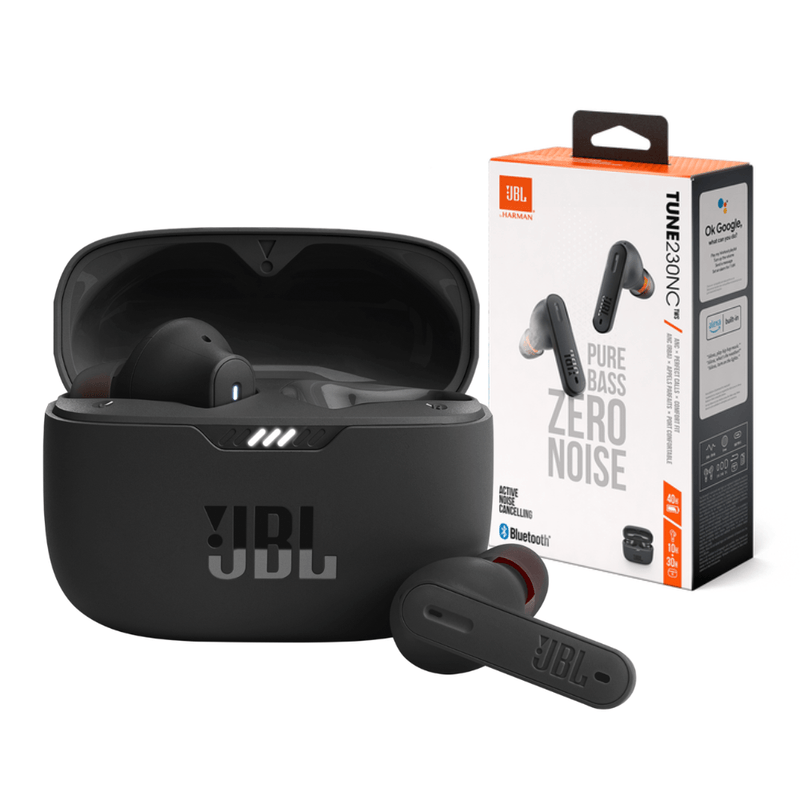 JBL Tune 230NC negro, audifonos inalámbricos, Bluetooh