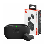 JBL Wave BUDS 32HR negro, audifonos inalámbricos, Bluetooh