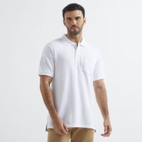 Polo Malabar Pique Blanco Hombre