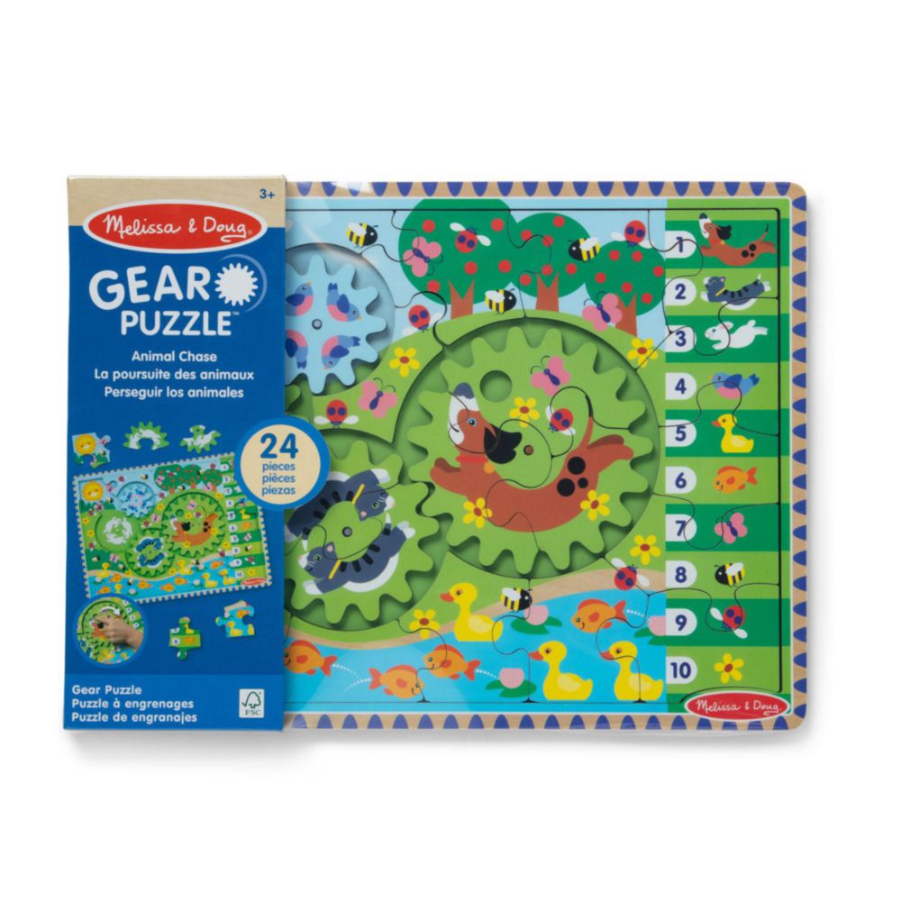 Rompecabezas Melissa & Doug De Engranaje