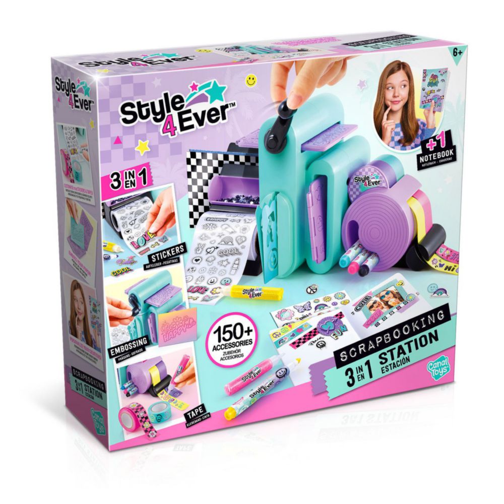 Set De Scrapbooking Canal Toys Style 4 Ever Studio 3 En 1
