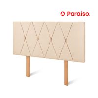 Cabecera Loft Queen Champagne
