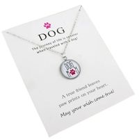 Collar redondo dog mom dog lover