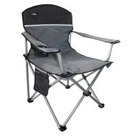 Silla Plegable Big Armrest Gris