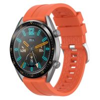 CORREA DE 22MM DE SILICONA PARA HUAWEI GT3 46MM NARANJA