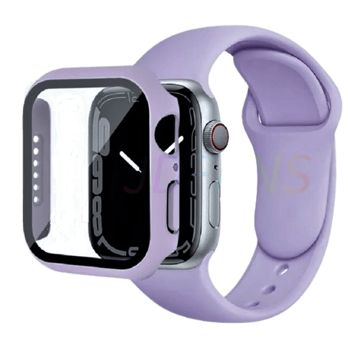 CORREA + CASE COLOR LILA PARA APPLEWATCH 42/44 MM