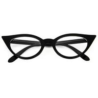 Montura de Lentes De Cat Eye Small - Negro mate