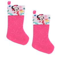 Packx2 Bota Navideña Minnie Mouse - Rosa