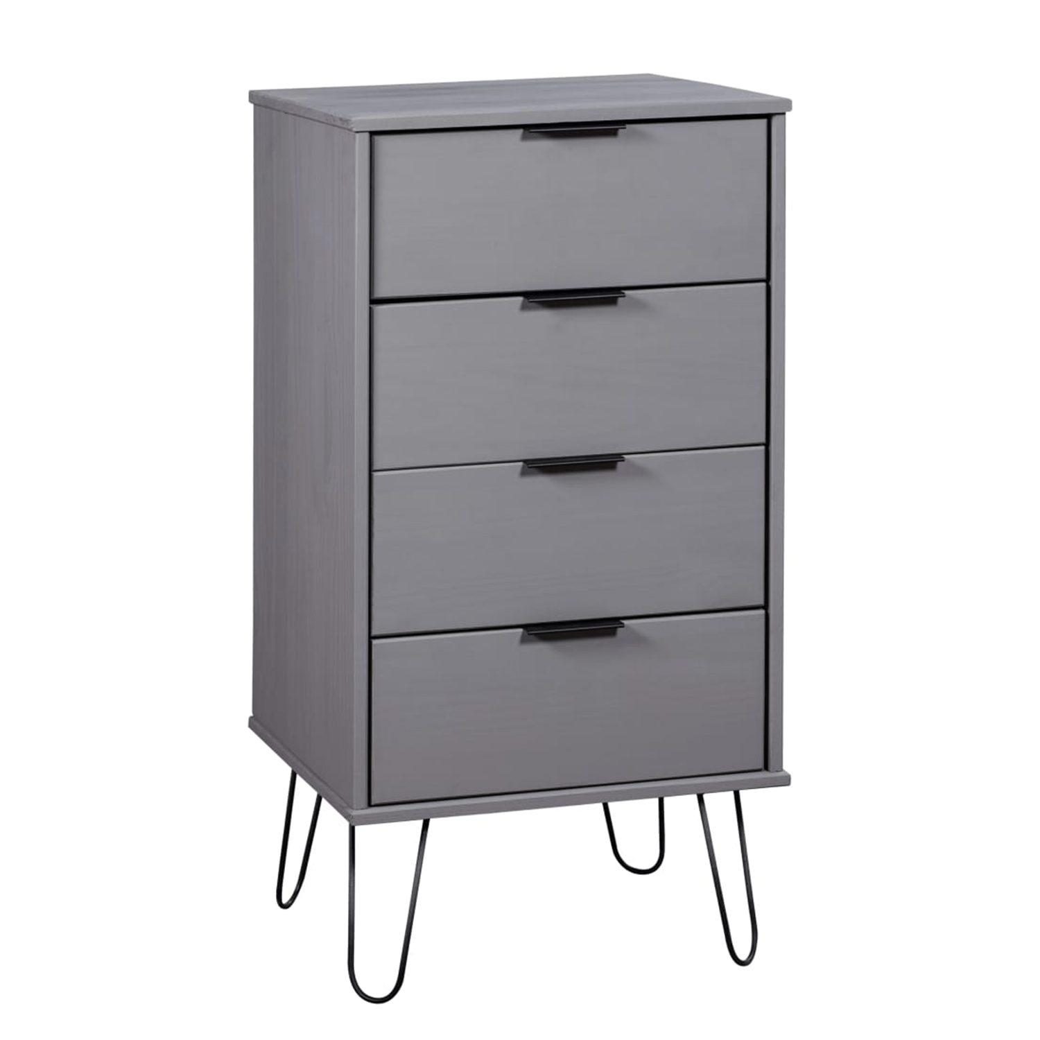 COMODA CAJONERA STARKE GRIS - DIBA MUEBLES