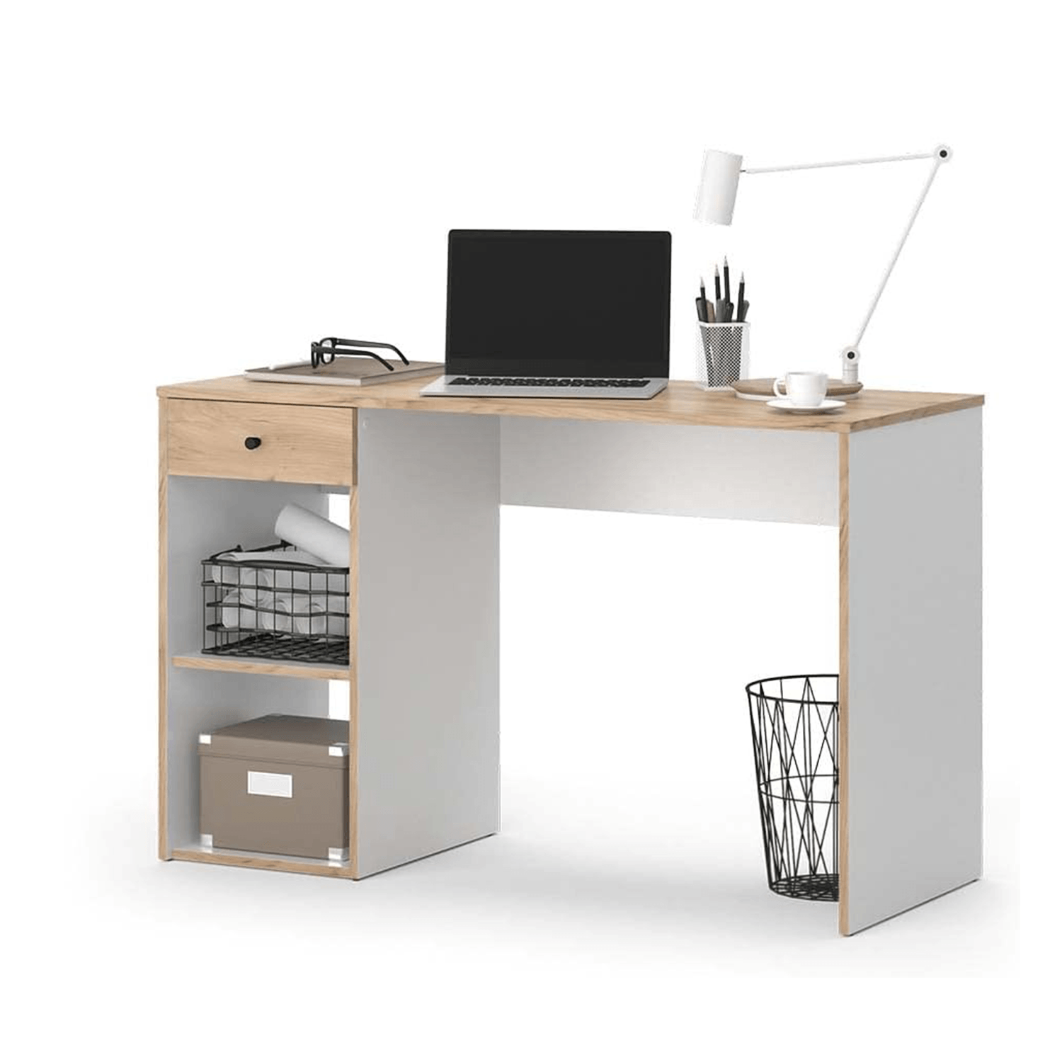 ESCRITORIO AVLA BLANCO & NEGRO - DIBA MUEBLES