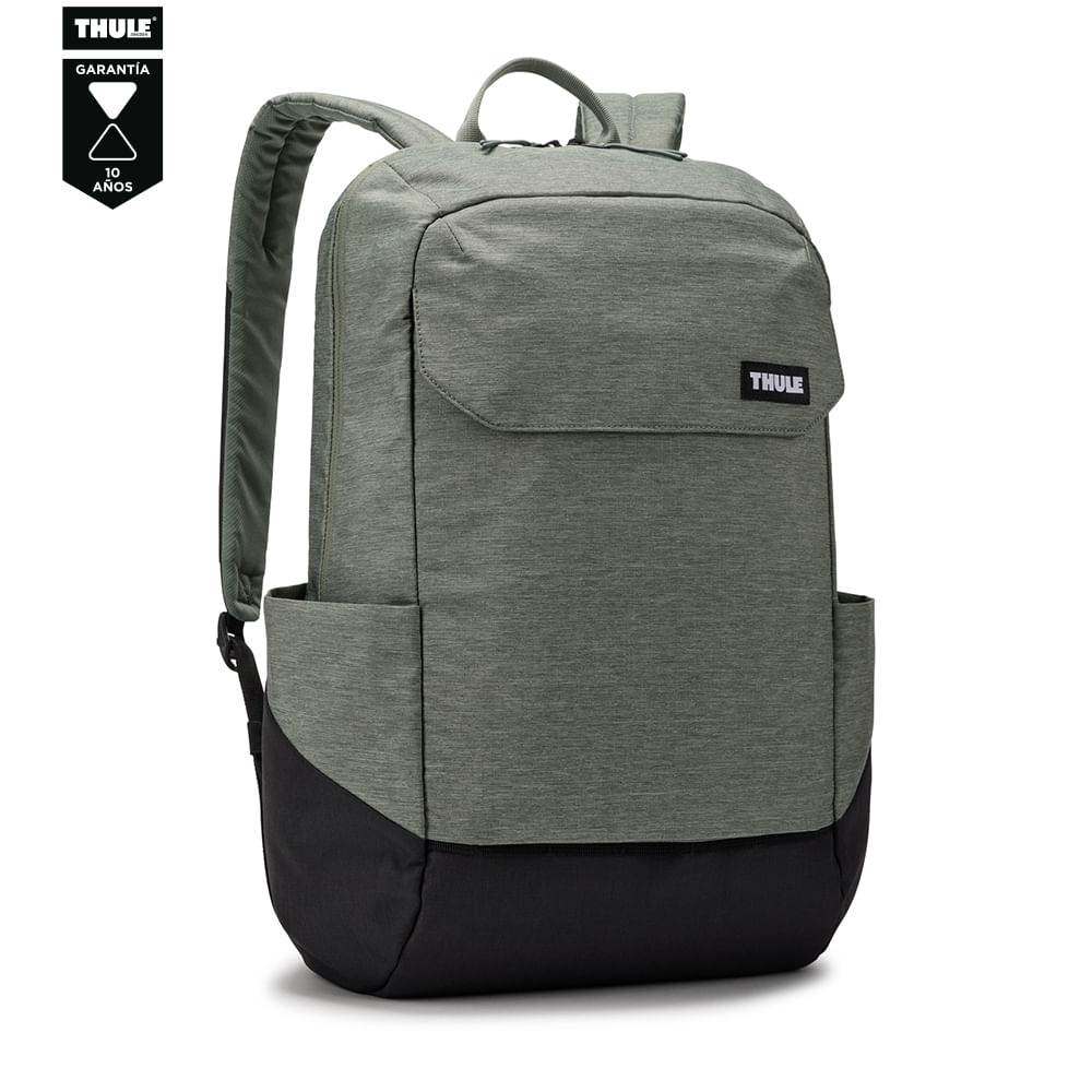 MOCHILA THULE LITHOS BACKPACK 16L VERDE/ NEGRO