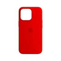CASE DE SILICONE DE IPHONE 13 PRO MAX - COLOR ROJO