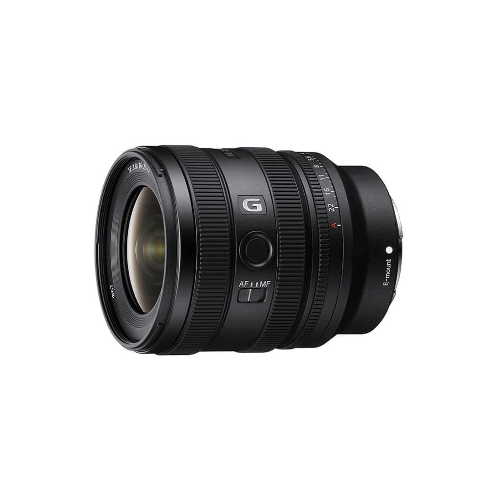 Lente Zoom Gran Angular | Montura E Full Frame | Serie G |16-25 mm F2.8 G | SEL1625G