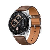 CORREA DE 22MM DE CUERO PARA HUAWEI GT2 E MARRON OSCURO - copy - copy - copy