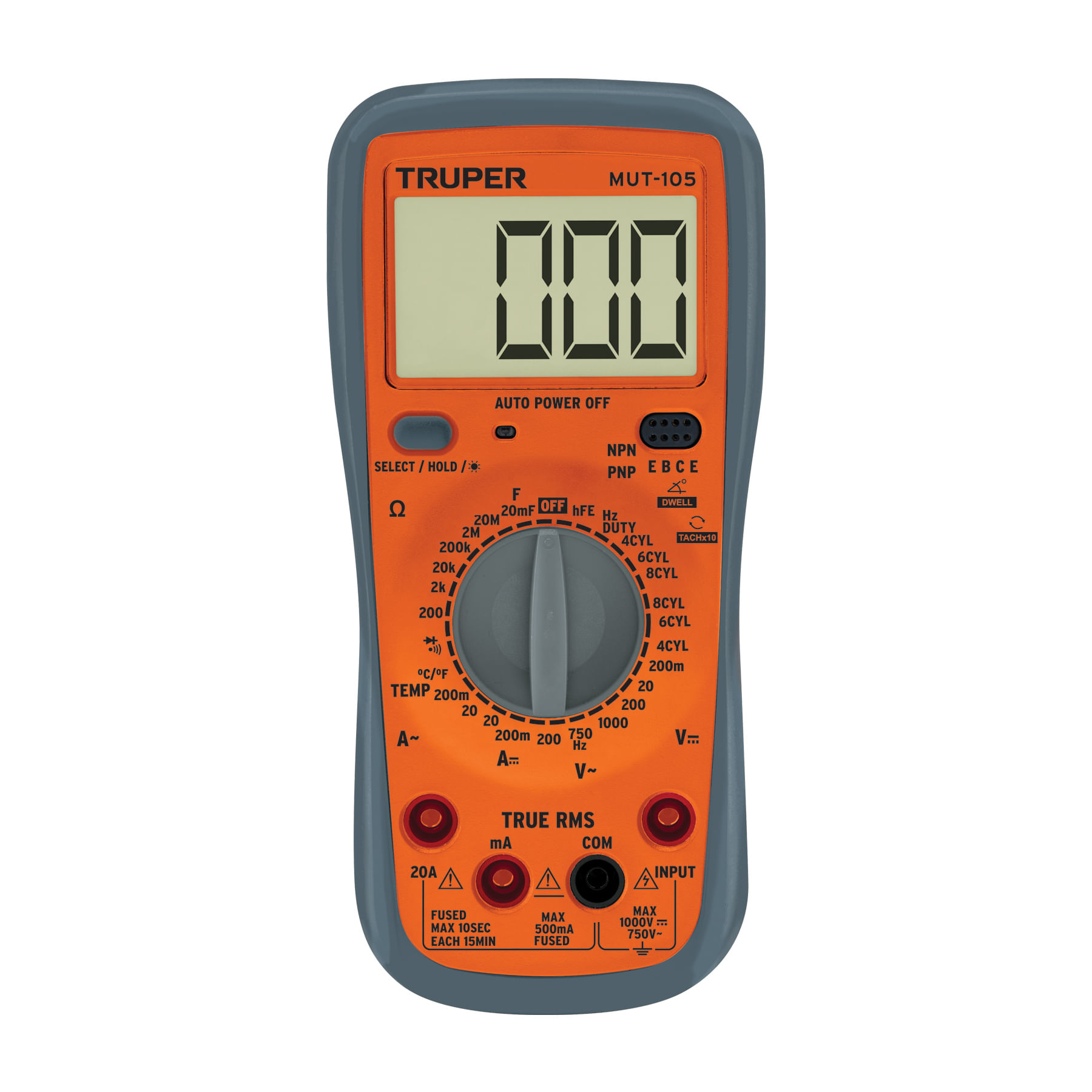 Multimetro Digital Profesional automotriz - Truper