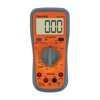 Mulitester Digital Profesional con RMS verdadero Truper